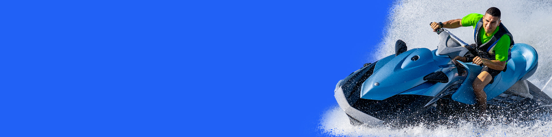 jet ski Desktop Banner